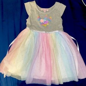 Unicorn toddler dress size 3T